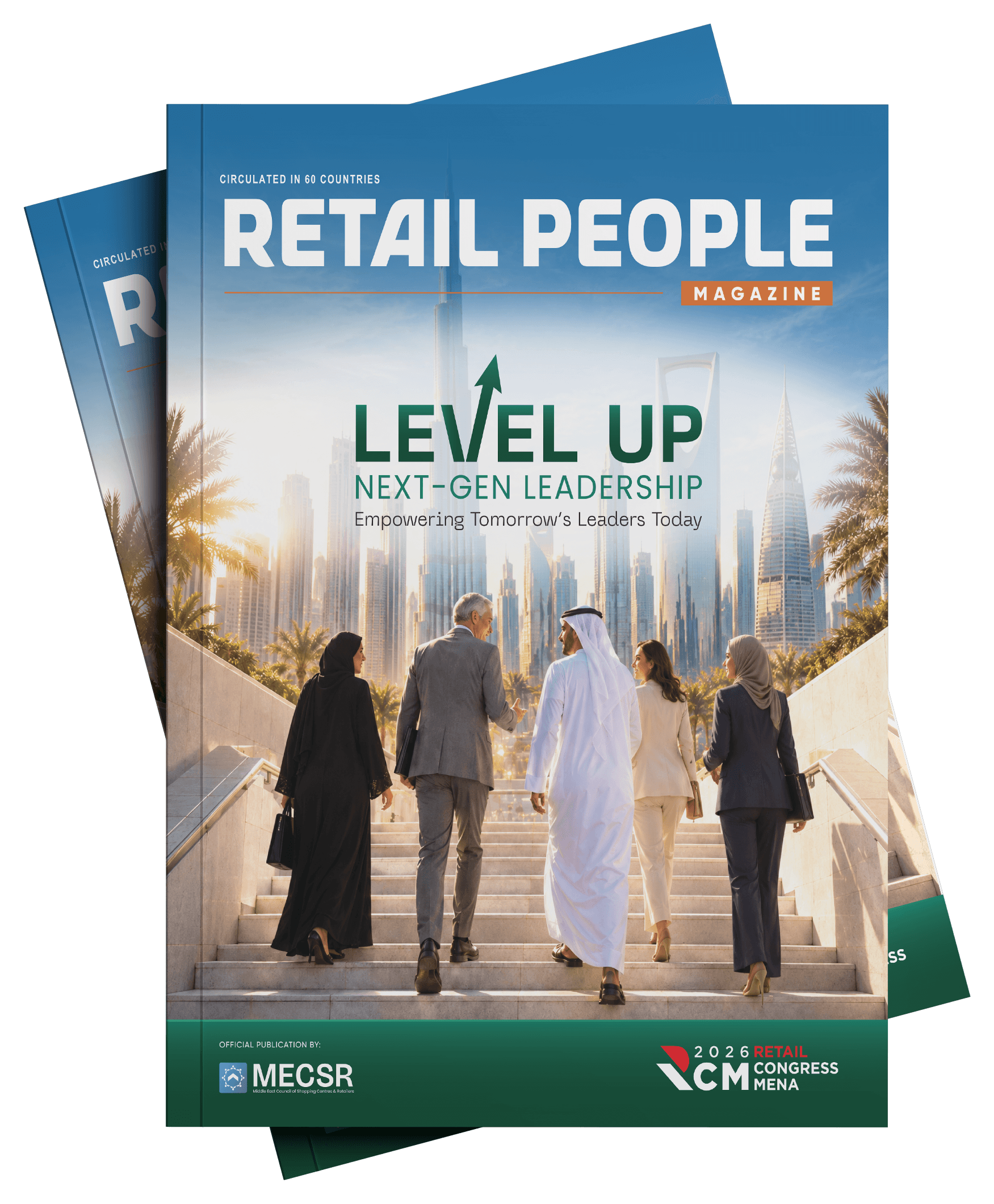 Cover of Retail People Magazine, Issue 48: Level Up Next-Gen Leadership: Retail Congress Special Edition