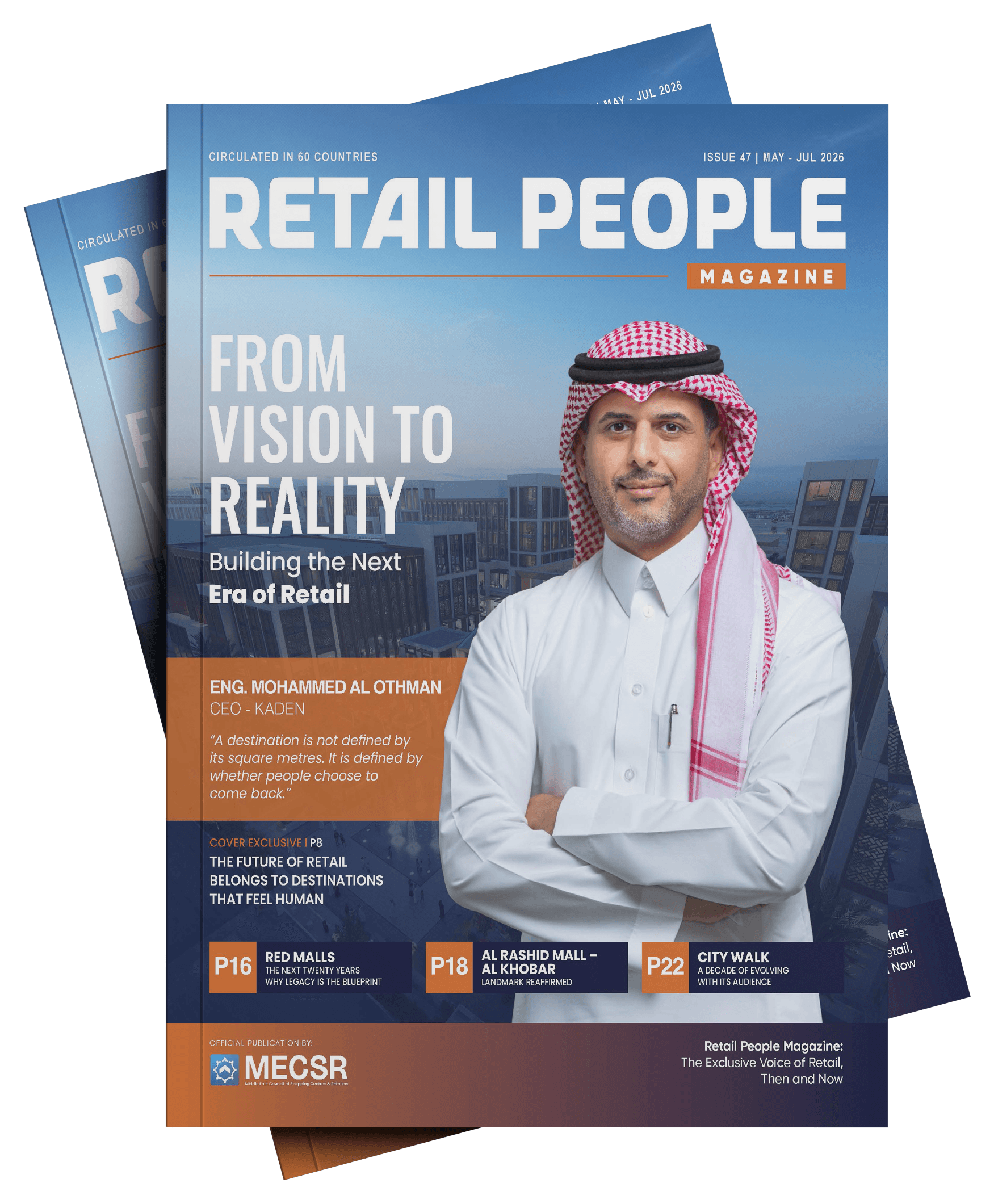 Cover of Retail People Magazine, Issue 47: From Vision to Reality: Building the Next Era of Retail